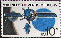 Space program stamp