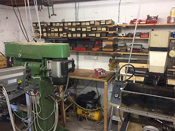 Milling machine and spark eroder