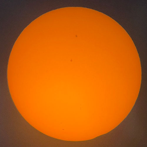 phase of annular solar eclipse in Boerne TX