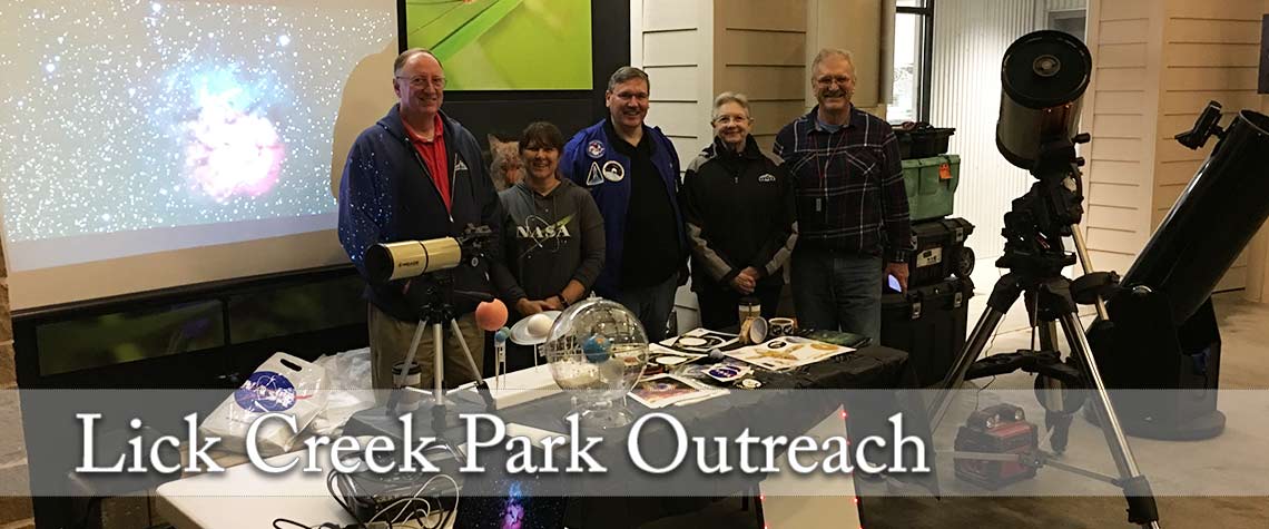 Lick Creek Park outreach