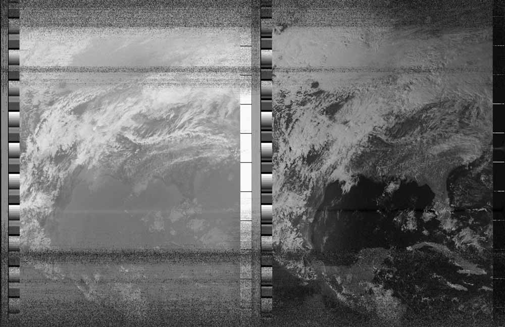 picture transmission NOAA 19