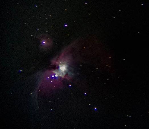 post processing photo of Orion