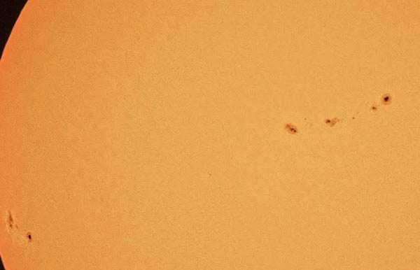 figure 5 multiple sunspots