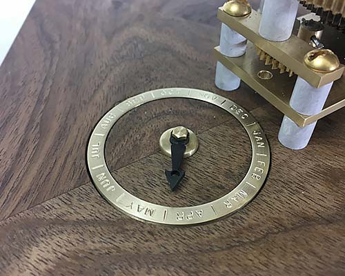oorrery dial month indicator