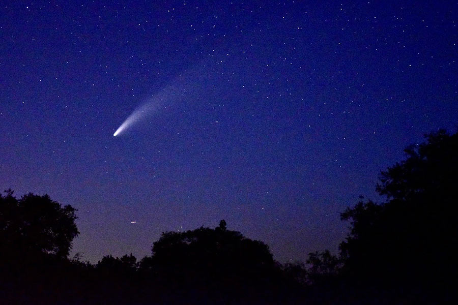 Comet NEOWISE taken by Mitchell Barry