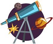 telescope planet meteorite